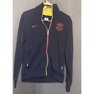 NIKE N98 FC BARCELONA 2013/2014 MEN'S TRACK JACKET SOCCER FOOTBALL SIZE M